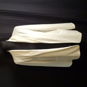 Liu Jo White Open Blazer Size 42